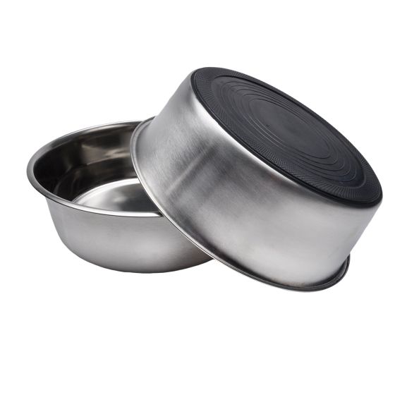 Maslow Trade Non Skid Heavy Duty Stainless Steel Bowl 12 Cup Dog 1pc 96oz