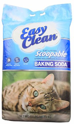 Pestell Easy Clean Scoop Litter With Baking Soda Clumping Action Cat 40lb